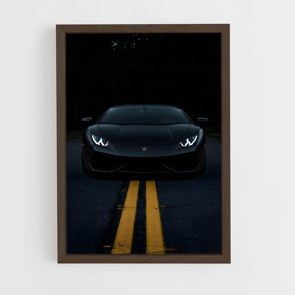 Poster Huracan evo supercar – affiche Lamborghini (vue 5)